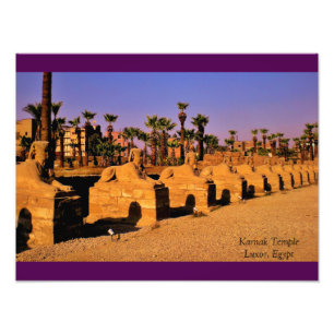 Karnak Temple Fotodruck