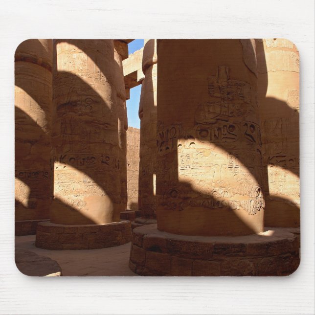 Karnak Temple - Luxor, Ägypten Mousepad (Vorne)