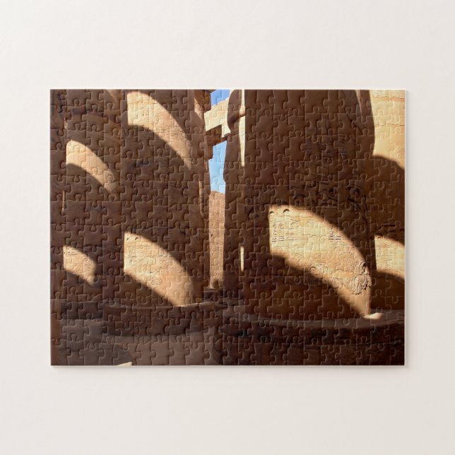 Karnak Temple - Luxor, Ägypten Puzzle (Horizontal)