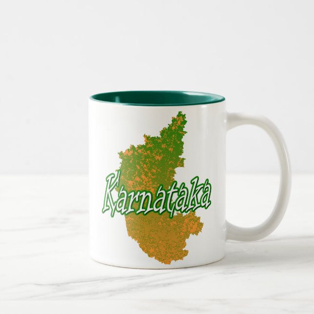Karnataka Zweifarbige Tasse (Rechts)
