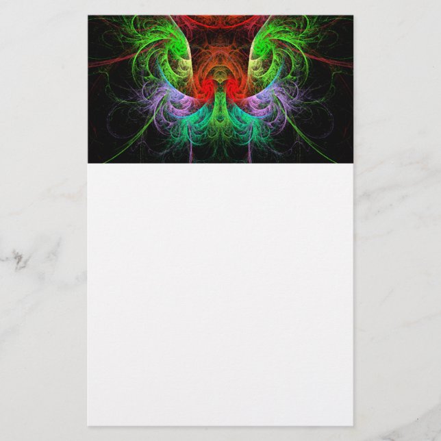 Karnaval Abstrakt Art Stationierung Briefpapier (Vorderseite)