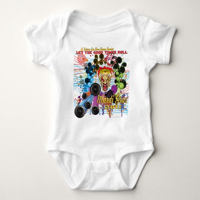 Karneval 2011 der Joker II Baby Strampler (Vorderseite)