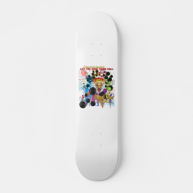Karneval 2011 der Joker II Skateboard (Vorne)