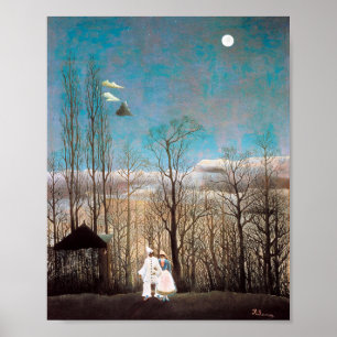 Karneval-Abend, Rousseau Poster