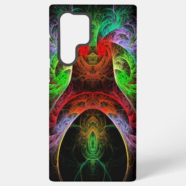 Karneval Abstrakte Kunst Samsung Galaxy Hülle (Rückseite)