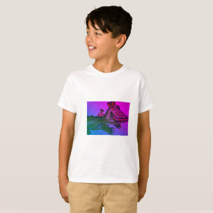 Karneval-Alligator mit Panzerkrebsen T-Shirt