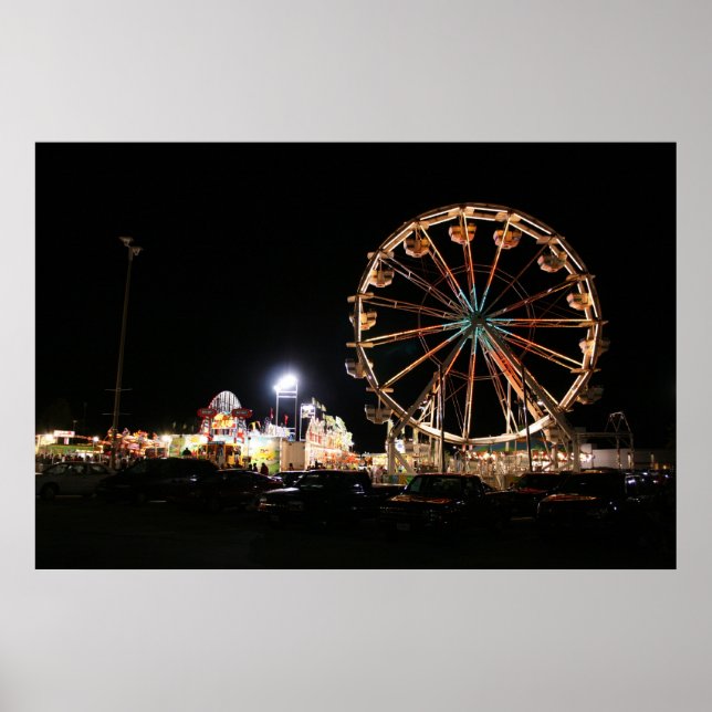 Karneval am Abend 07 Poster (Vorne)