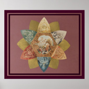 Karneval-Ball-Einladung Poster