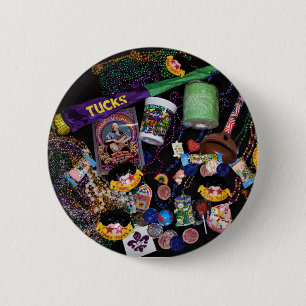 Karneval-Beute-Knopf Button