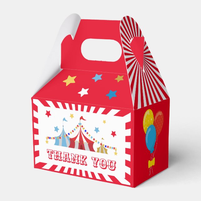 Karneval Birthday Party Fevor Box Geschenkschachtel (Vorderseite)