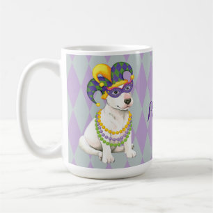 Karneval-Bullterrier Tasse