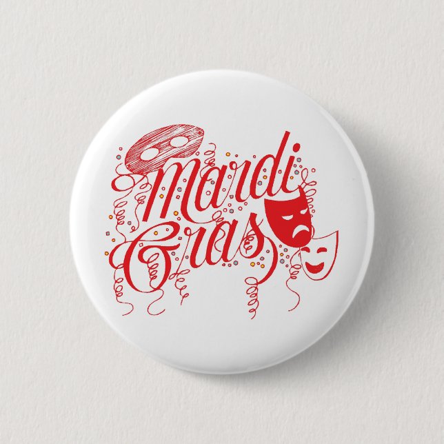 Karneval Button (Vorderseite)