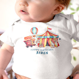 Karneval Circus Big Blue Geburtstag Baby Strampler