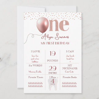 Karneval der Freude Einladung zum ersten Geburtsta