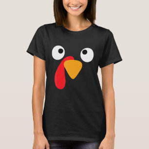 Karneval Fasching Huhn Hahn Truthahn T-Shirt