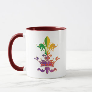 Karneval Fleur de Crown Tasse