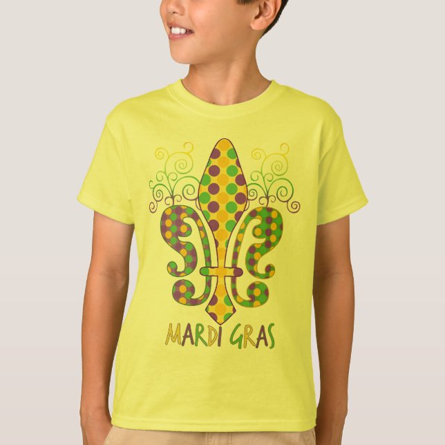 Karneval Fleur de Dots T-Shirt (Vorderseite)