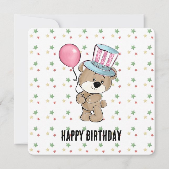 Karneval Geburtstag (Vorderseite)