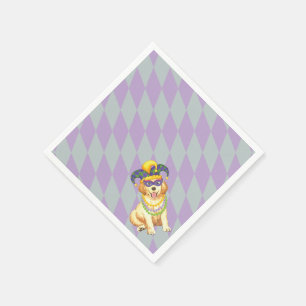 Karneval golden serviette