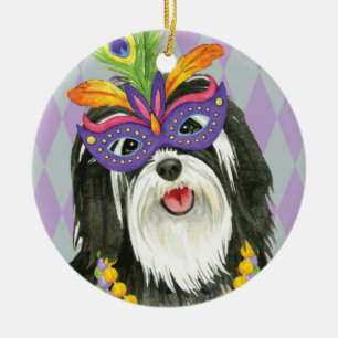 Karneval Havanese Keramikornament