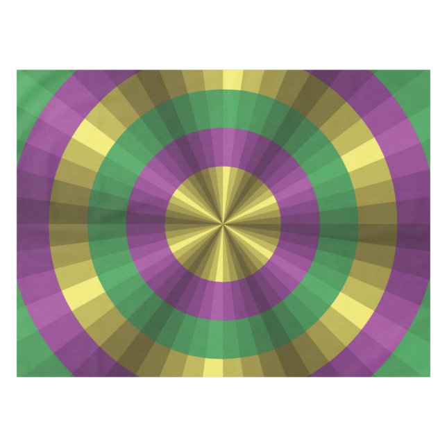 Karneval-Illusions-Tischdecke Tischdecke (Vorderseite (Horizontal))