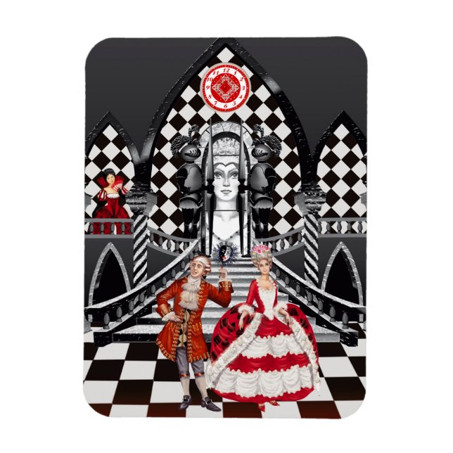 Karneval in einem magischen Land Magnet (Vertikal)