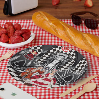 Karneval in einem magischen Land Pappteller