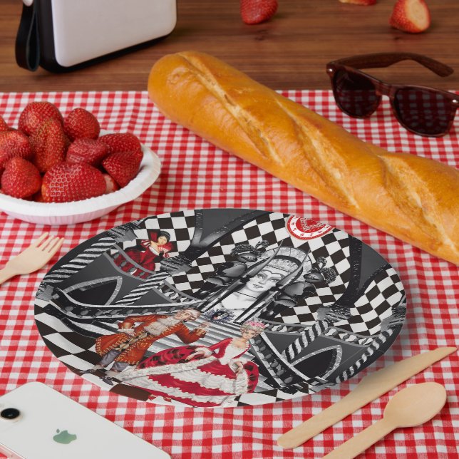 Karneval in einem magischen Land Pappteller (Picknick)