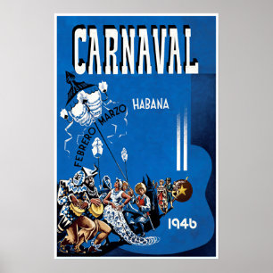 Karneval in Habana Plakat