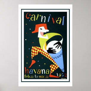 Karneval in Havanna Poster