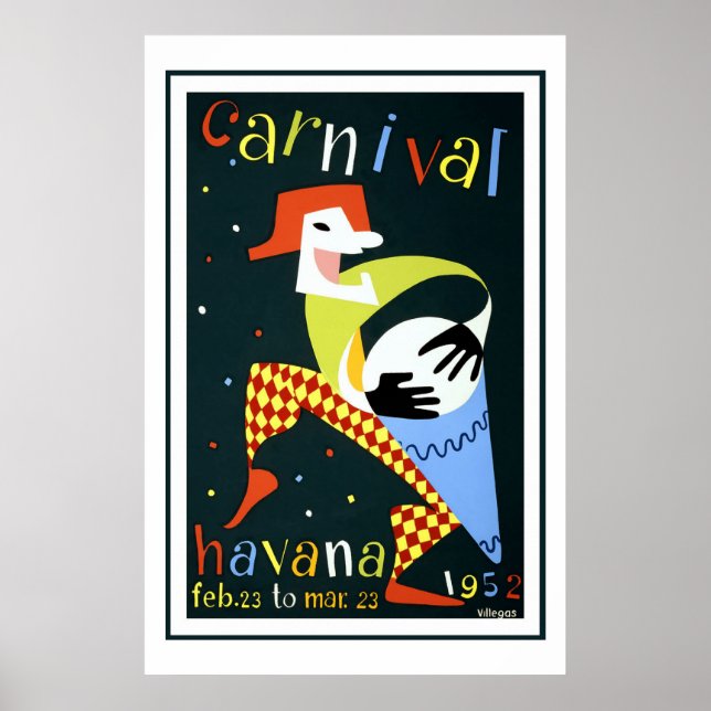 Karneval in Havanna Poster (Vorne)