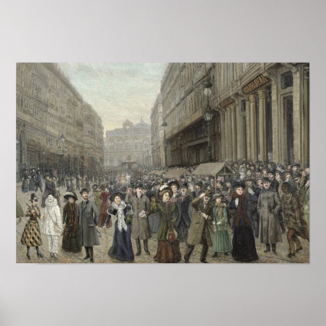 Karneval in Lille Poster (Vorne)