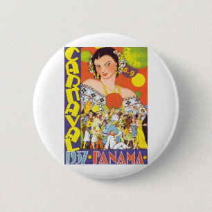 Karneval in Panama Button