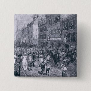 Karneval in Philadelphia Button