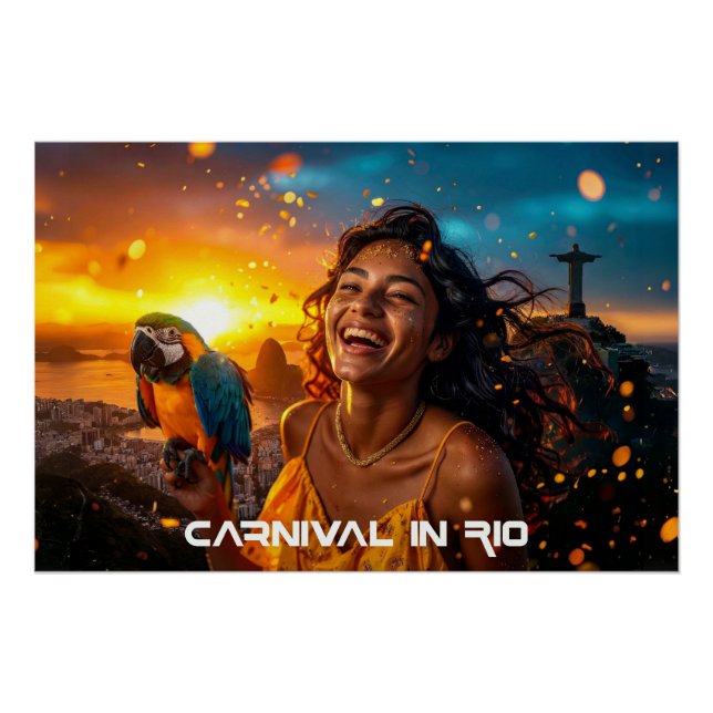 KARNEVAL IN RIO POSTER (Vorderseite)