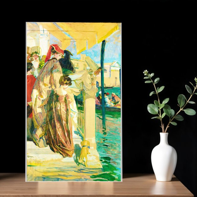 Karneval in Venedig, Lucien Simon Poster (Von Creator hochgeladen)