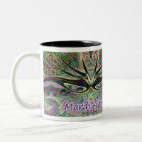 Karneval-Masken-Kaffeetasse