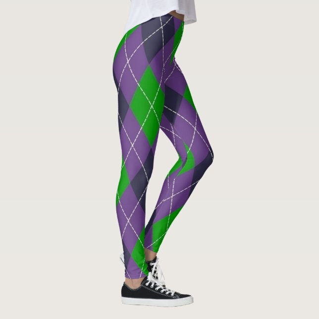 Karneval-Musterkarneval Leggings (Rechts)