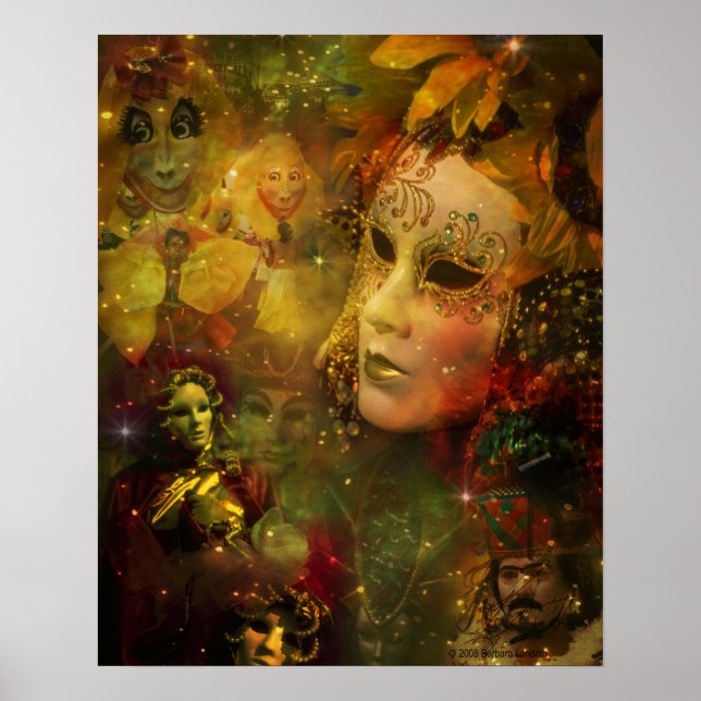 Karneval - New Orleans Mardi Gras Splendor Poster (Vorne)
