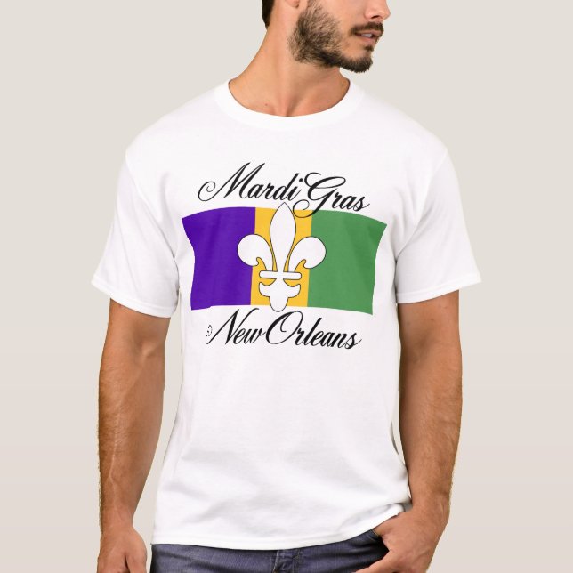 Karneval New Orleans T-Shirt (Vorderseite)