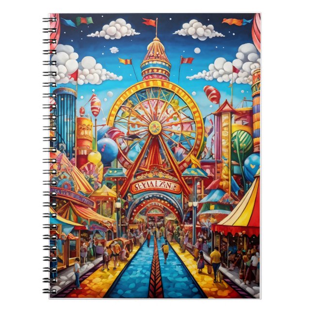 Karneval-Notebook Notizblock (Vorderseite)