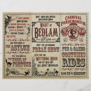 Karneval Pandemonium Flyer