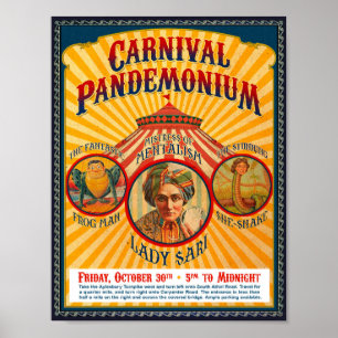 Karneval Pandemonium Poster