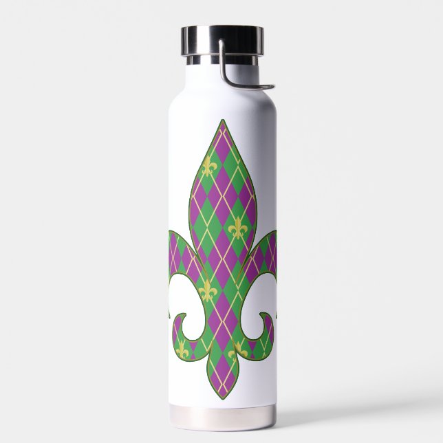 Karneval-Raute Trinkflasche (Links)