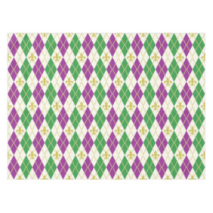 Karneval-Rauten-Tischdecke Tischdecke