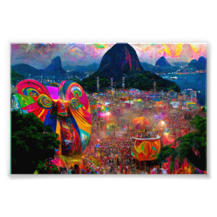 Karneval, Rio de Janeiro, Poster