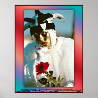 Karneval-Rose Poster