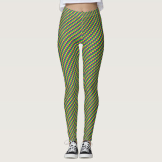 Karneval-Schachbrett-Leggings Leggings
