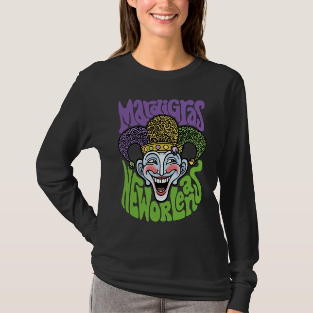 Karneval-Spaßvogel T-Shirt (Vorderseite)