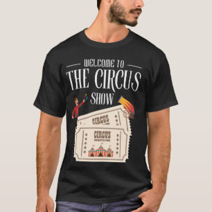 Karneval-Stadion Circus Thema Geburtstagsparty Mat T-Shirt